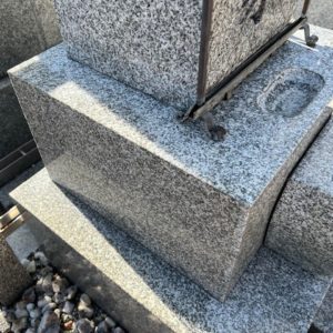 善衛門の墓石クリーニング後