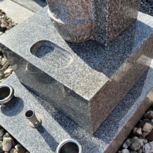 善衛門　墓石クリーニング後