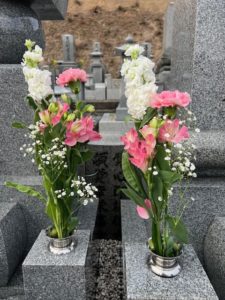 善衛門のお供え花