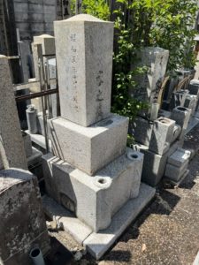 善衛門_墓石クリーニング後