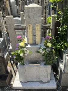 善衛門_墓参り